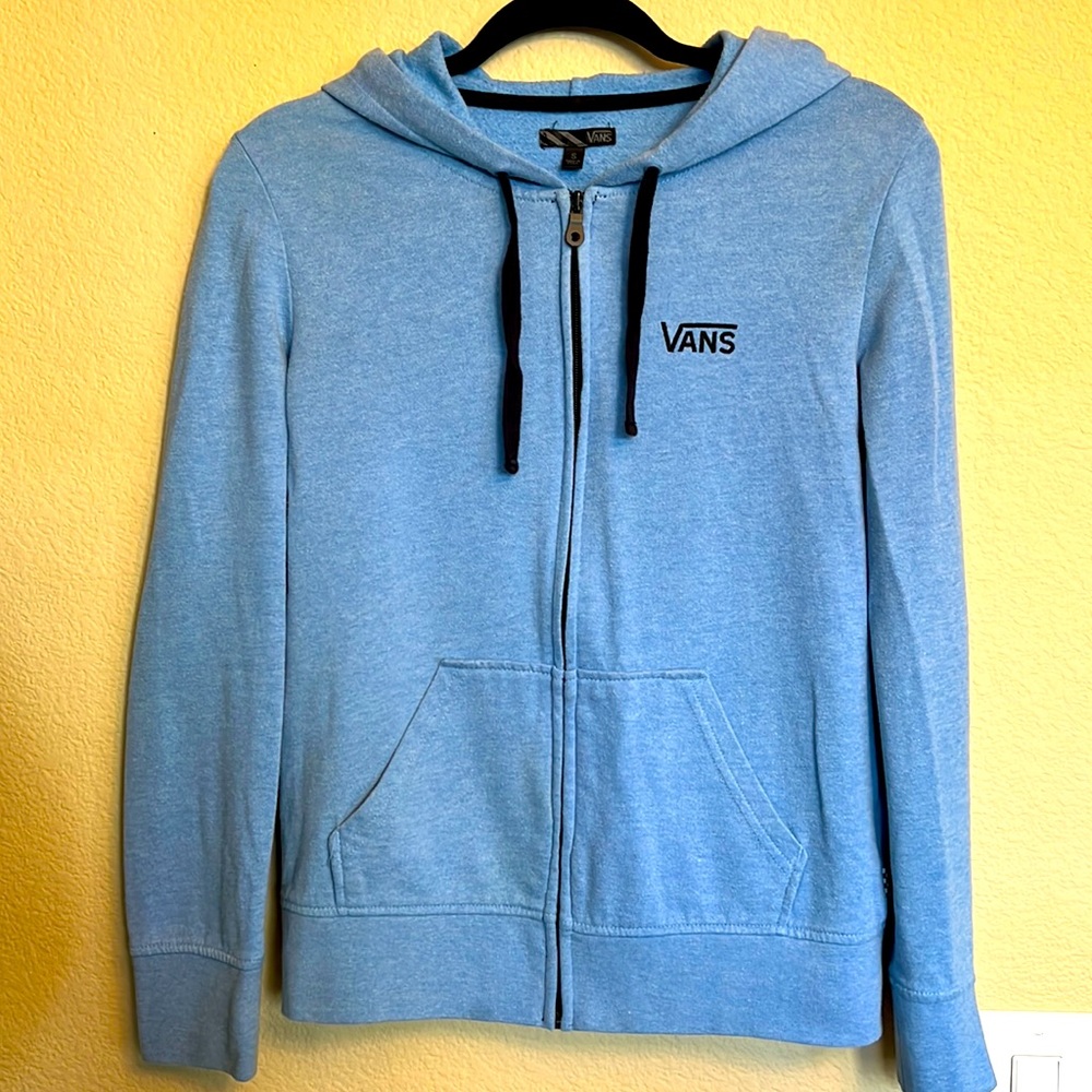 Vans zip up hoodie